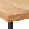 MESA ESTUDIO NATURAL 120 x 60 CM ROBLE NORDISH / NEGRO. - Imagen 3