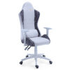 Altura regulable. Respaldo reclinable. Brazos regulables en altura. Cojín lumbar. Ruedas blandas antirayas. Tejido símil piel y leopardo. Medidas: 70 x 70 x 123 - 133 cm.