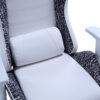SILLÓN GAMER GIRATORIO Y RECLINABLE JORDAN LEOPARD BLANCO / LEOPARDO - Imagen 4