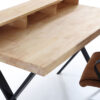 MESA ESTUDIO X-LOFT 120 x 60 CM ROBLE NORDISH / NEGRO. - Imagen 4