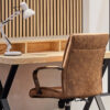 MESA ESTUDIO X-LOFT 120 x 60 CM ROBLE NORDISH / NEGRO. - Imagen 7