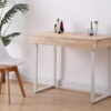 MESA / TOCADOR CON ESPEJO PRETTY 100 x 50 CM NORDISH / BLANCO. - Imagen 2