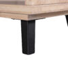 CONSOLA ALTA BERG 120 x 40 CM ROBLE NORDISH / NEGRO. - Imagen 9