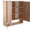 CONSOLA ALTA BERG 120 x 40 CM ROBLE NORDISH / BLANCO. - Imagen 2