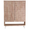 CONSOLA ALTA BERG 120 x 40 CM ROBLE NORDISH / BLANCO. - Imagen 3