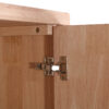 CONSOLA ALTA BERG 120 x 40 CM ROBLE NORDISH / BLANCO. - Imagen 7