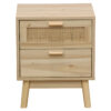 MESILLA TREND RATTAN 40 x 39 CM. - Imagen 4