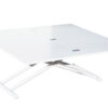 MESA CENTRO ELEVABLE Y EXTENSIBLE UP - DOWN BLANCO 100 x 50 CM - Imagen 4