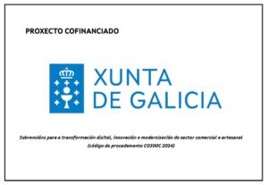 Cartel de la Xunta de Galicia